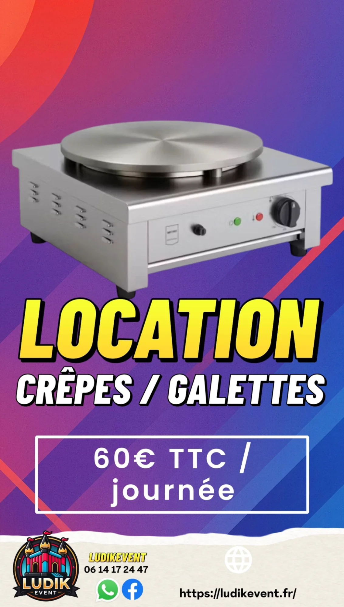 Machine à crepe / Galette Bretonne