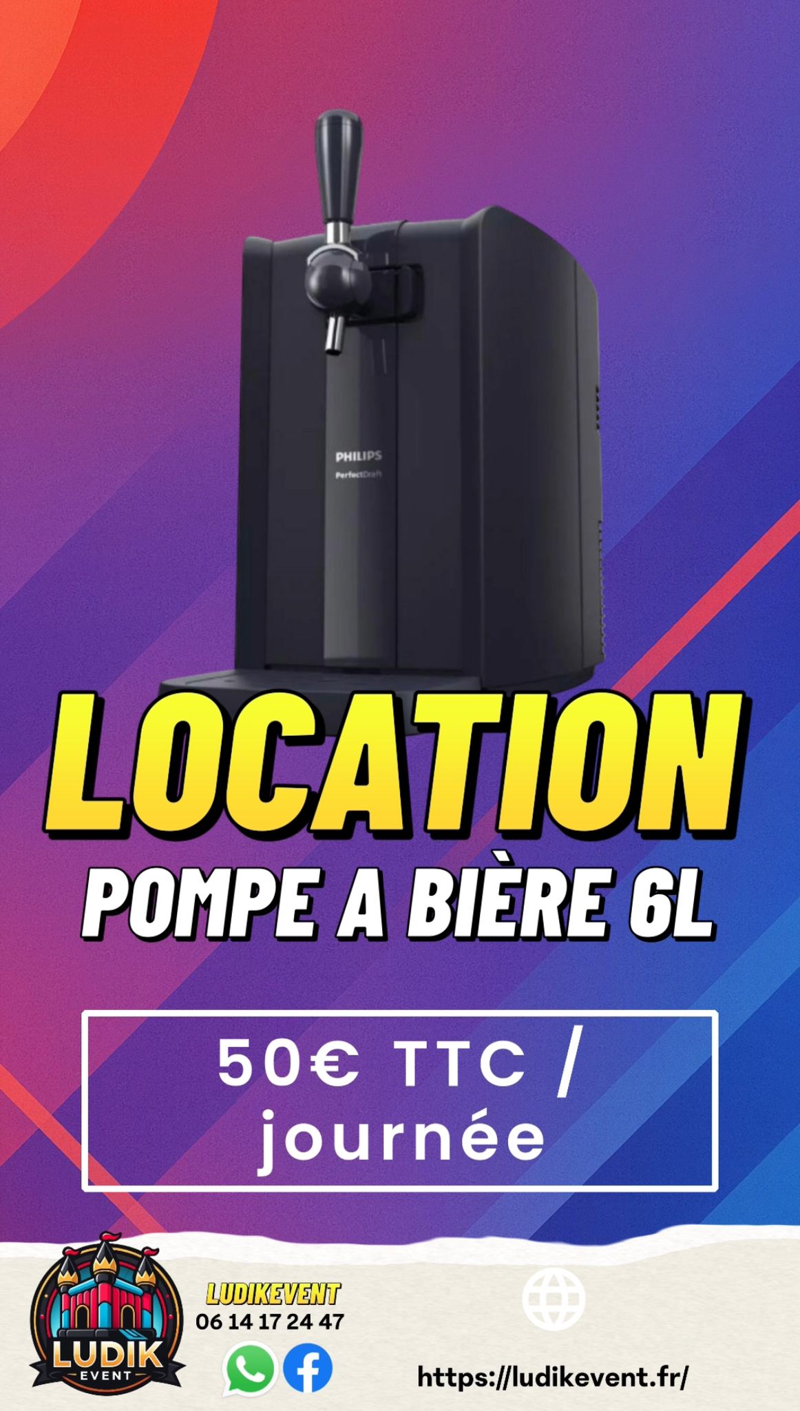 Location Pompe à Bière