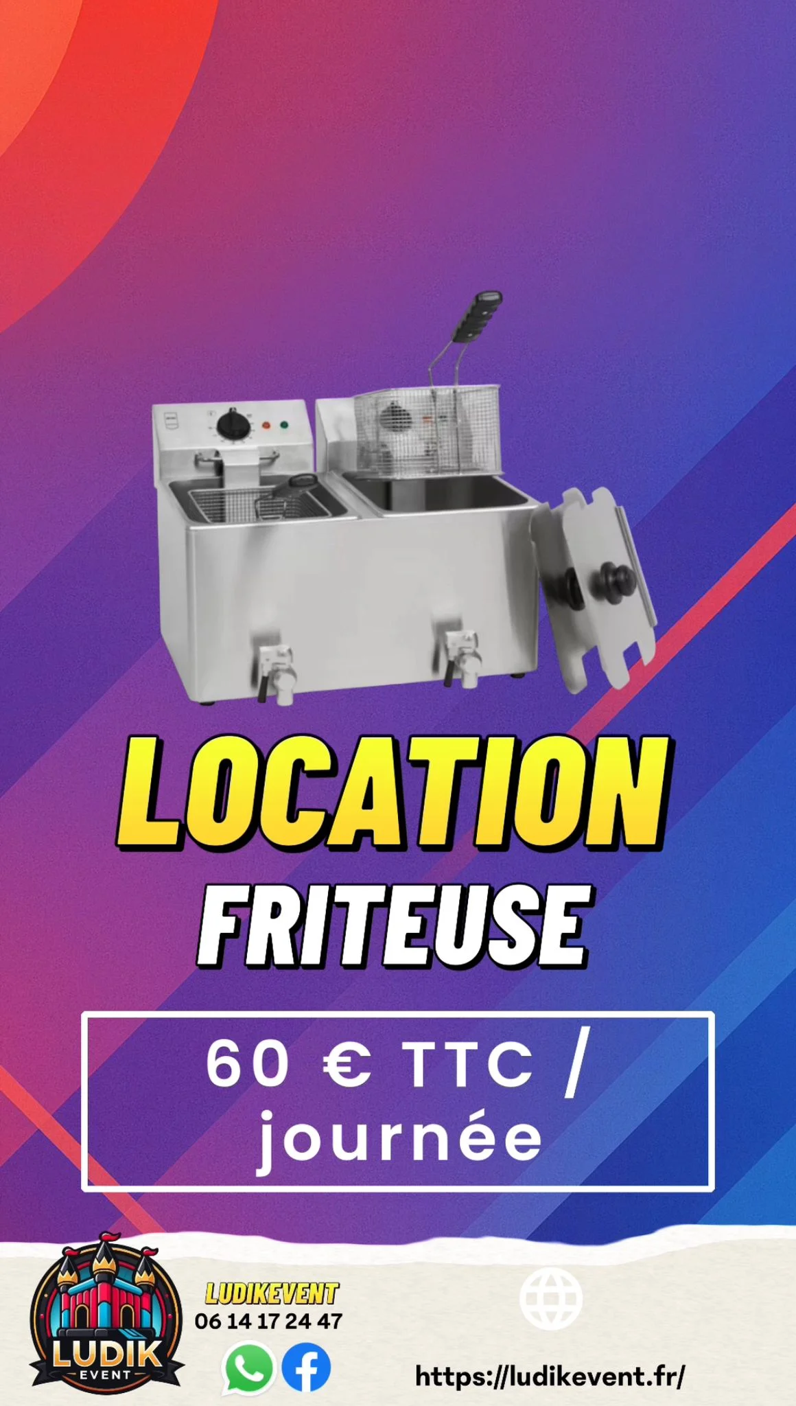 Location Friteuse
